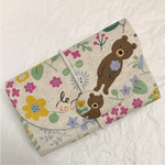 ルシュクルくまさん♡18ポケットハニカムカードケース