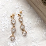 gold heart pierce