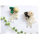 ｋａｚａｈａｎａ 片耳レースピアス/イヤリング