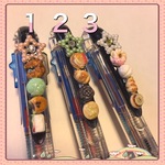 トンボreporter３色ボールペン(替え芯あり)