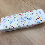 オムツ替えシート(携帯用)パンダ×ミュージック