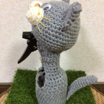 ねこあみぐるみ スプレーカバー