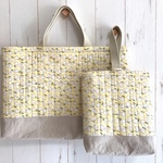 レッスンバッグ&上履き袋 ＊fabric by admi＊