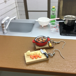 カレーなべとまな板　ピアス　リニューアル版