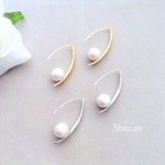 8mm❤️Vラインピアス