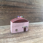 洗濯物つきスモークピンクのおうち
