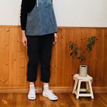 デニムタックパンツ 