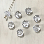 VINTAGE CLEAR SQUARE DESIGN ACRYL BEADS