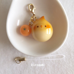 再販♡こんがりインコのストラップ