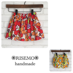 各色ラスト1点SALE！！ 総丈26cm！！❁花柄 スカート❁