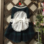 メイド風エプロンドレス