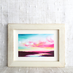 油絵フレーム付き  -Landscape- 05-