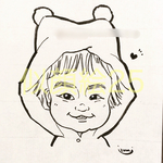 新春お年玉プレゼント似顔絵原画その11
