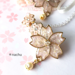 大人可愛い桜バレッタ