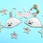 いやし の あざらし ﾋﾟｱｽ/ｲﾔﾘﾝｸﾞ(片耳)