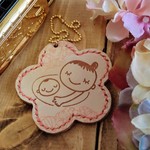 本革のマタニティマーク　#6 baby in me