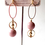 アシンメトリーピアス/イヤリング