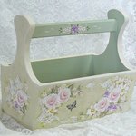 Ｙさまご予約品❤花と蝶のハンディラック