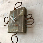 {送料無料}California style wall clock   005