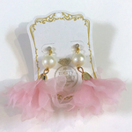 オーガンジー春ピアス