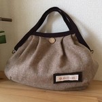 ◎ミニグラニーバッグ＊ウール♡ベージュⅡ◎