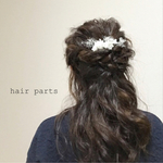 再販＊ヘアパーツ  ブーケ かすみ草＆アジサイ