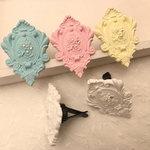 車用 エアコン ディフューザー 2個セット アロマストーン  芳香剤 花