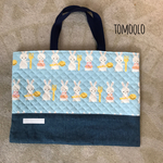 レッスンバッグ うさぎ水色 入園入学グッズ！