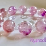 ♡バレンタインセール♡高品質天然石ブレスレット＆ピアス ♡ブレイブハート♡