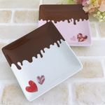 ミルクチョコレート＊スクエアプレート メルティ スウィーツ