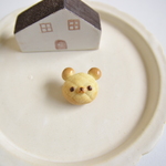 3/2  20時～ ブローチ くまメロンパン 