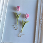 チューリップ《ピンク》ピアス