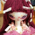 25cm布人形「アメシスト」カタツムリの女の子