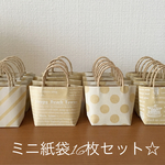 ☆ミニ紙袋16枚セット☆