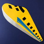 ドクターイエロー 壁面飾り