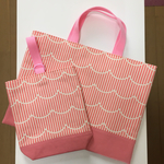 ＊入園入学グッズ＊なみなみストライプ（ピンク）