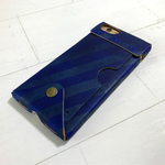 【サンプルSALE】iPhoneケース『3rd』（iphone6/6s/7/8）｜藍青＆ブルーストライプ