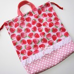 いちごみるくのお着換え袋☆レッド☆