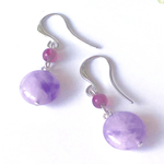 ラベンダーアメジスト 春色pierce