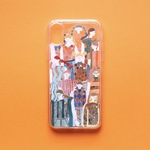 洋服の色は何色？　iPhoneX グリッターケース（シルバースター）　＊受注生産＊