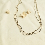【送料無料】Black+White necklace Ⅱ