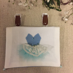 移動ポケット バレエチュチュ  水色チュチュ2