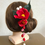髪飾り つまみ細工
