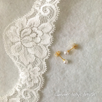 再販13♡5mm 小さなパールのピアス・イヤリング♡ホワイト