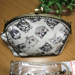 がま口バッグ 猫柄   