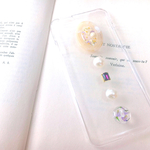 iPhone case 【vintage flowers purple】