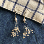 カスミソウ かすみ草 ピアス