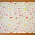 40×50ｃｍランチョンマット（713）基本サイズ/黄結
