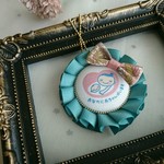リバティが可愛い&選べる♡マタニティロゼット