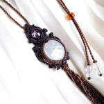 K様オーダー品：amethyst × solar quartz / raffine